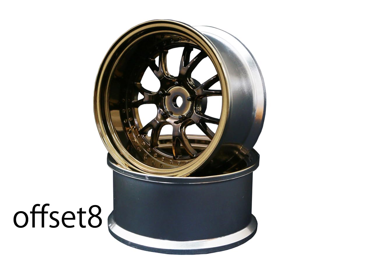 

SSR Professor MS3 Offset 8 Deep Bronze Plated RC-ART Wheel, (Super Rim), (2pcs)