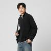 Men's Brushed Half-Zip Long Sleeve T-Shirt
