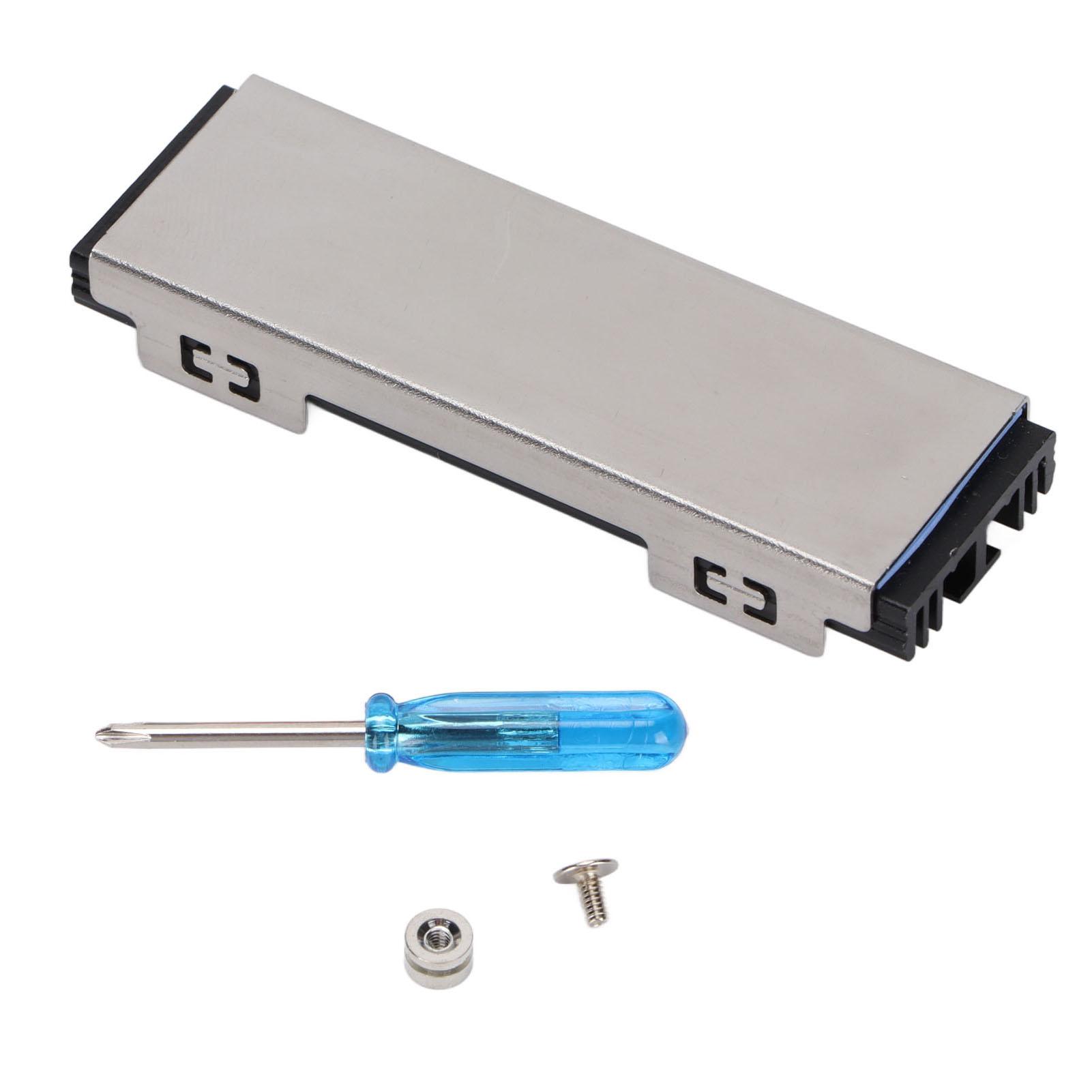 SSD Heat Sink Efficient Heat Dissipation Long Term Use Rust Prevention SSD CoolerBlack