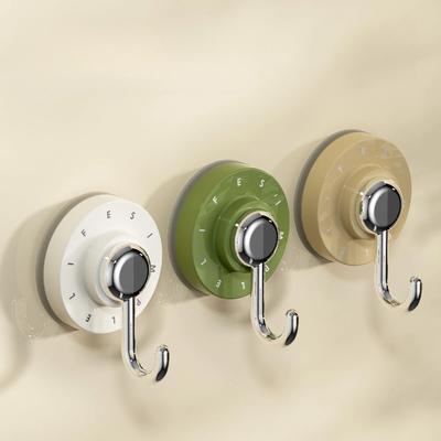 Suction Cup Hook Strong Vacuum Traceless Storage Perforation-free Household Bathroom Behind The Kitchen Door Toilet Sticky Hook