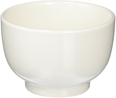 Shinshu-yaki Soup Bowl, White, Diameter 105 X Height 70mm [Made In Japan Ceramic, Microwave Safe, Far Infrared, Negative Ion]