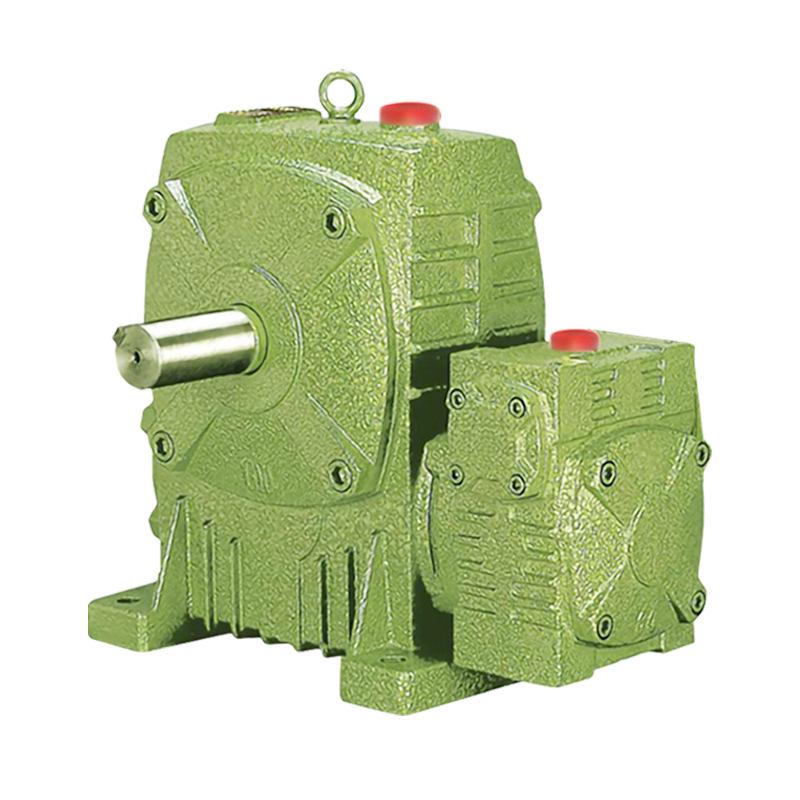 Vertical Worm Gear Reducer Motor with Output Shaft for Integrated Servo Screw Conveyor