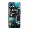 For OnePlus Nord CE 3 Lite 5G Cases Black Silicone Soft Cute Cat Rose Case For OnePlus Nord CE 3 5G Heart Lion Luxury TPU Cases