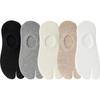 Zweifinger-Baumwollsocken im japanischen Stil, Unisex-Clogsocken, Zehentrennersocken aus Polyester, Kimono-Flip-Flop-Sandalen, geteilte Zehensocken