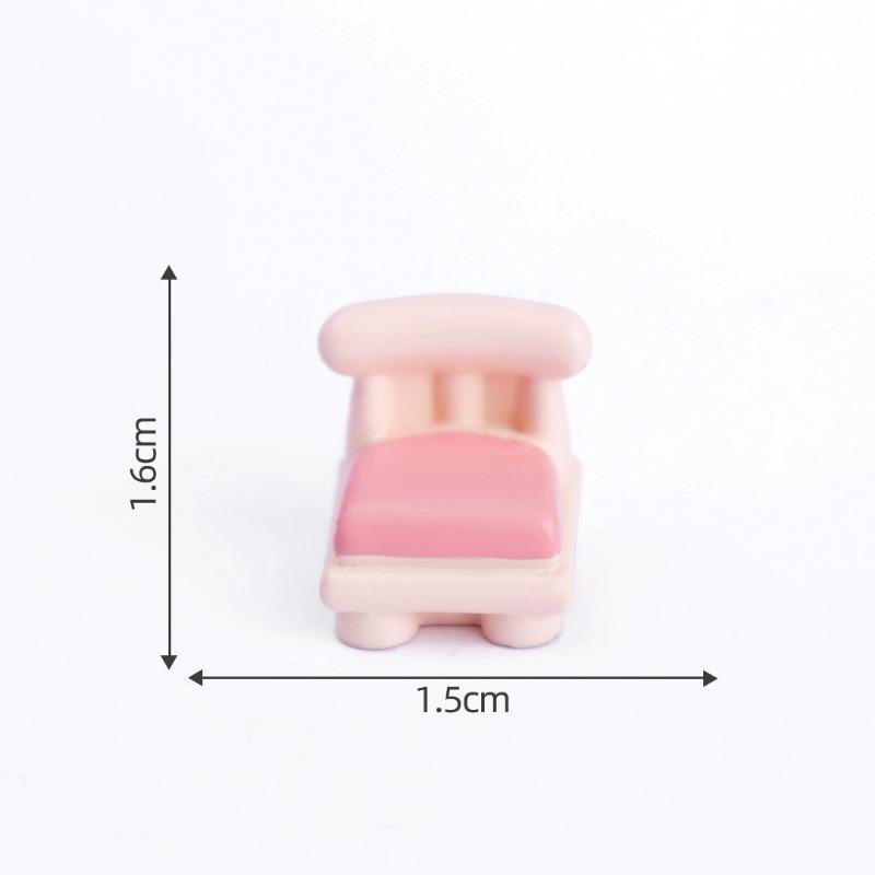 Micro-landscape Bedroom Decoration Accessories Children's House Miniature Furniture Models Small Ornaments