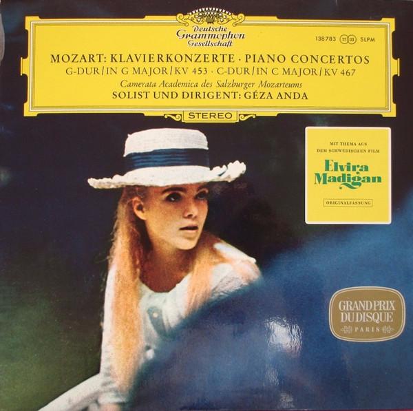 

LP Record WOLFGANG AMADEUS MOZART CAMERATA Piano Concertos in G major KV 453 138783 Deutsche Grammo Germany Classical Used