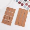 36/96pcs Waterproof Cork Wooden Labels Stickers Self-adhesive Packaging Sealing Tag  Refrigerator