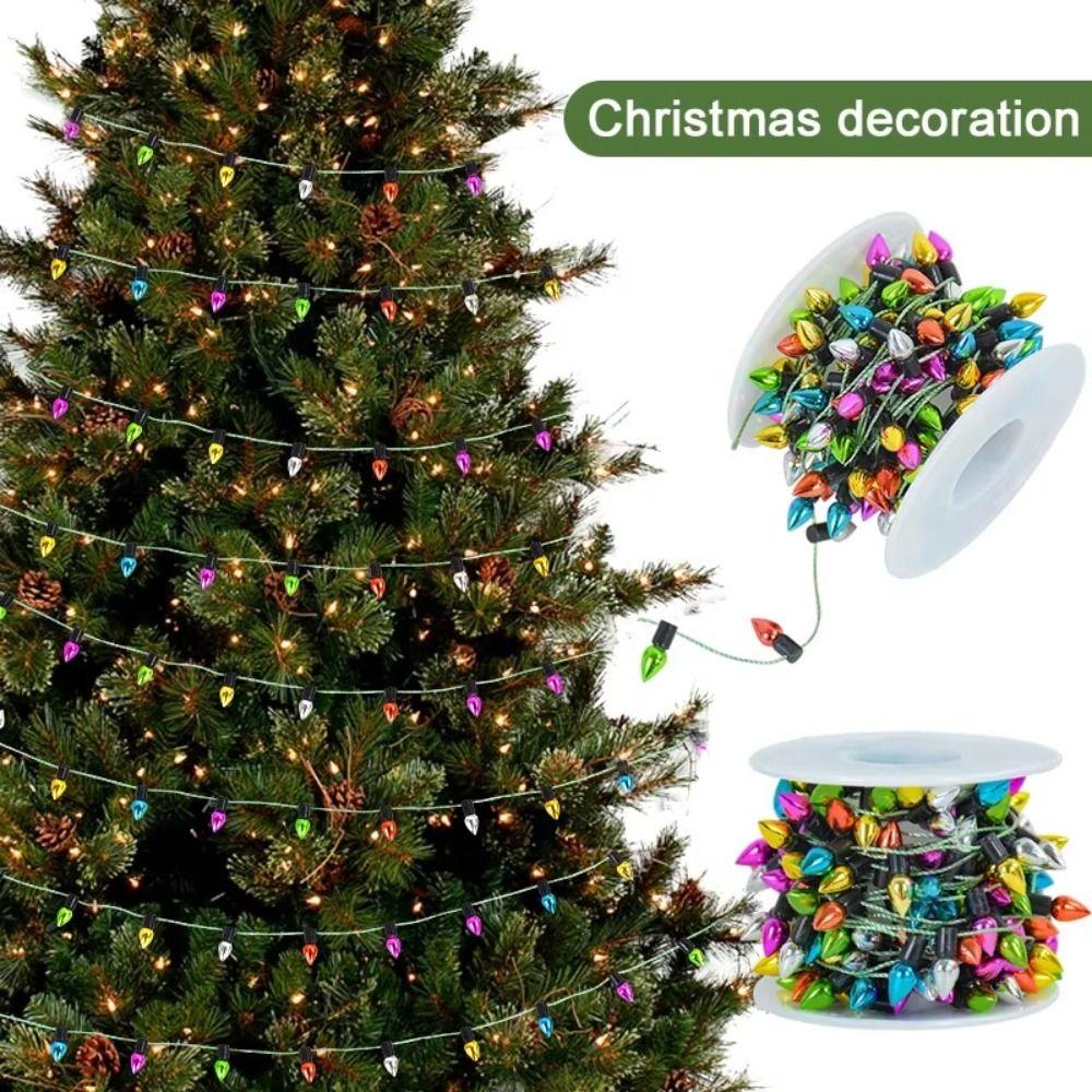 Garland Christmas Decorations Light String Xmas Tree Ornaments  Party Supplies