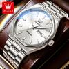OLEVS New Automatic Man Watch Original Stainless Steel Auto Date Waterproof Luminous Brand Mechanical Watches for Men Gifts 6786