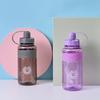 Portable 2000ml Sports Water Bottle with Double Lid and Straw for Men and Women, Ideal for Fitness Activities