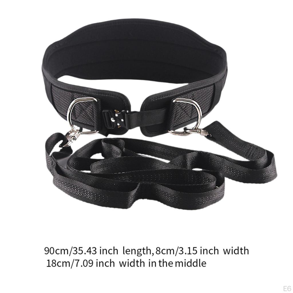 Verstellbarer Dipgürtel für Gewichtheben mit Rückenstütze Männer und Frauen