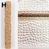 Relief Wood Texture Rolling Stick Pottery Clay Tools Rod Relief Flower Pattern Embossed Rod Mud Roll DIY Ceramic Clay Modeling