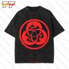 Ghost Dog Droga Samuraja Film Hip-Hop Vintage Luźny T-shirt QOE