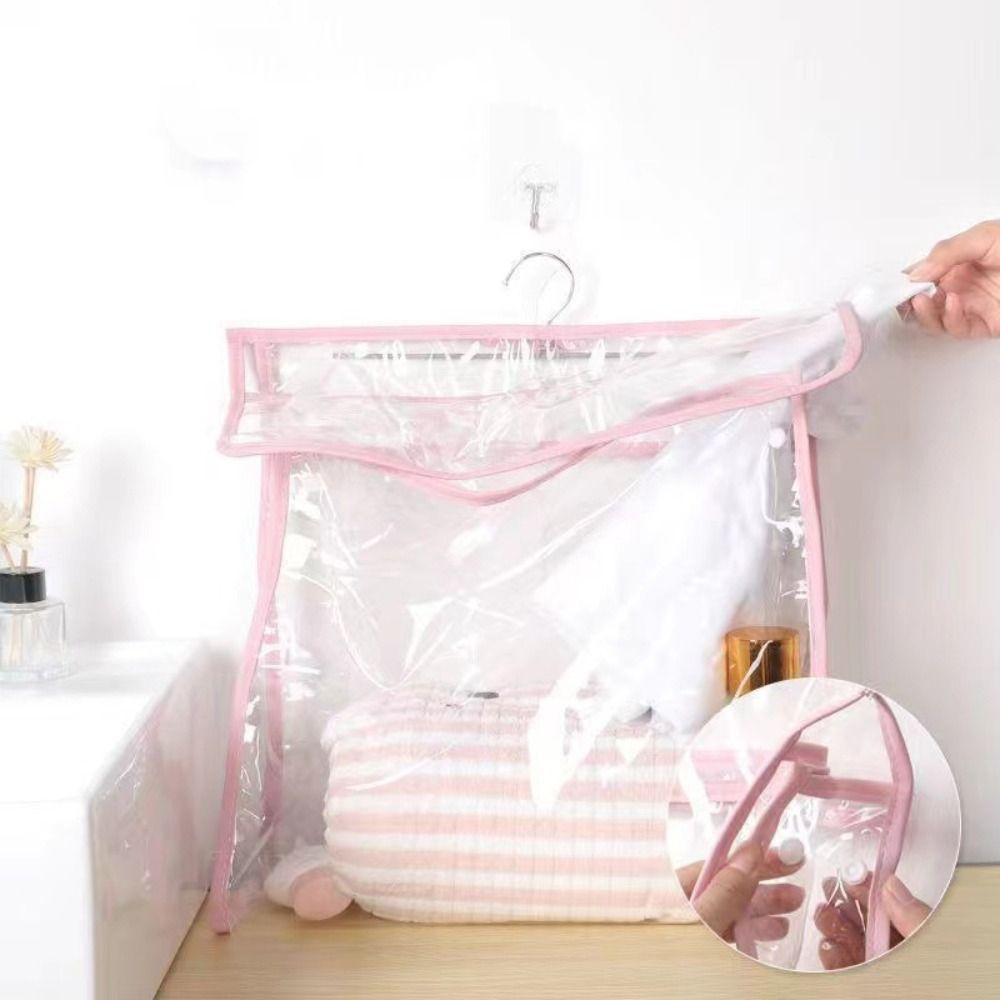 PVC Wall Hanging Bag Waterproof Shower Accessories High Quality Toiletries Organizer  for Bathroom