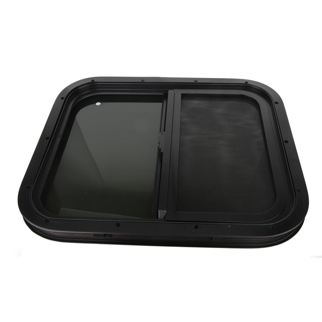 RV Push Pull Window Rounded Corner Waterproof Sealed UV Proof Smooth Polished For Camper Engineering Vehicle for