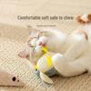 Adorable Catnip Toy for Self-Playing Kittens - Silent Cartoon Teething Toy