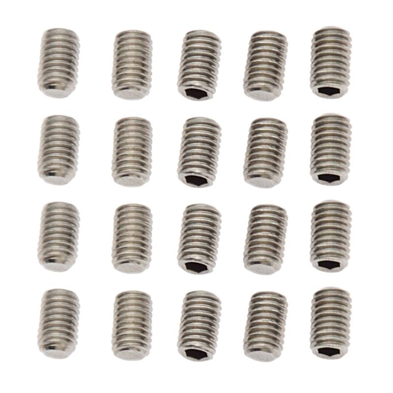 10 Pcs Stainless Steel Surfboard Grub Screws 5mm Fin Plug Screws Replacement Surfboard Fin Screws Surfing Accessories