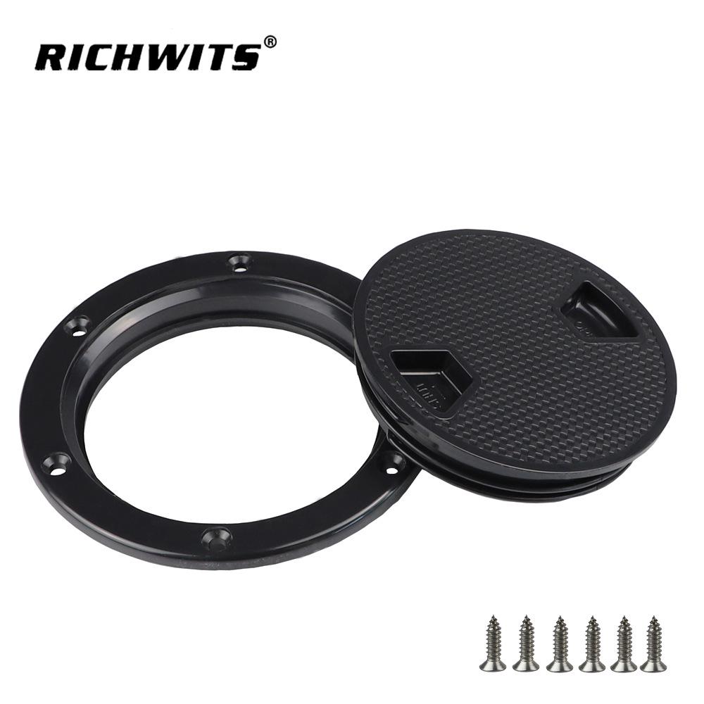 Inspekční kryt poklopu jachty - Kulatý palubní průlez, Dostupný ve velikostech 4, 6, 8 palců