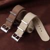 20mm 22mm Nylon Cotton Bracelet for Seiko Men’s Military Sport Watch Band Soft Braided Canvas Watch Strap for Samsung Wristband