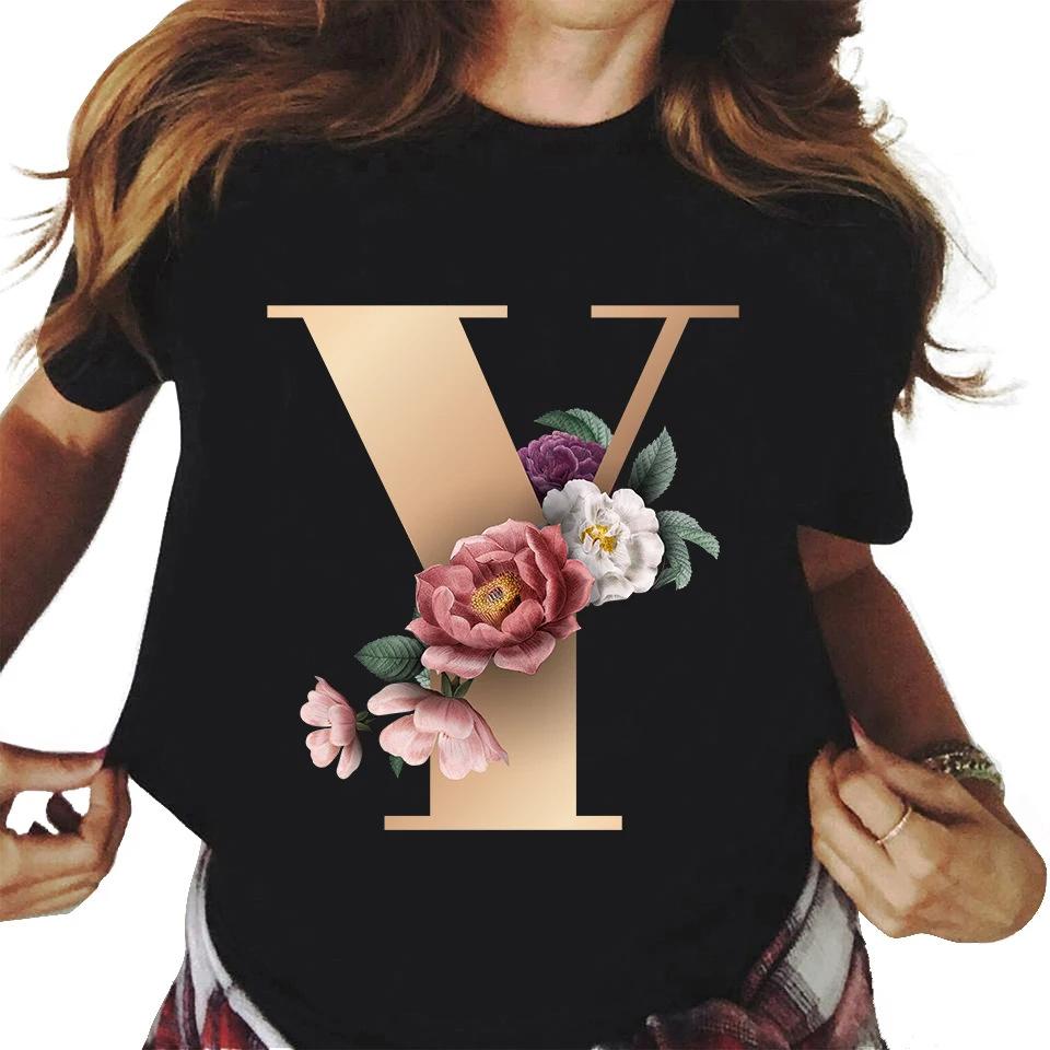 Polyester 100% New Short-sleeved T-shirt Female Summer Students Round Neck Loose Large Size Women's Casual Short-sleeved Blouse