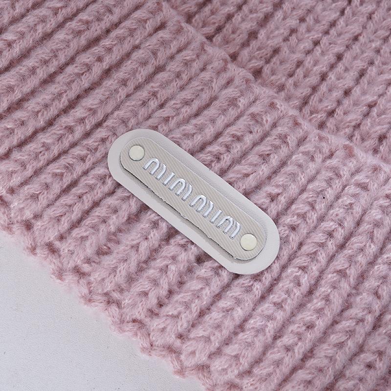 Women's New Winter Knitted Hat Korean Style Versatile Loose Thick Needle Windproof Ear Protection Wool Hat Men