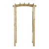 Vidaxl Gartenpergola mit Gitter, 110x60x210 cm, Kiefernholz