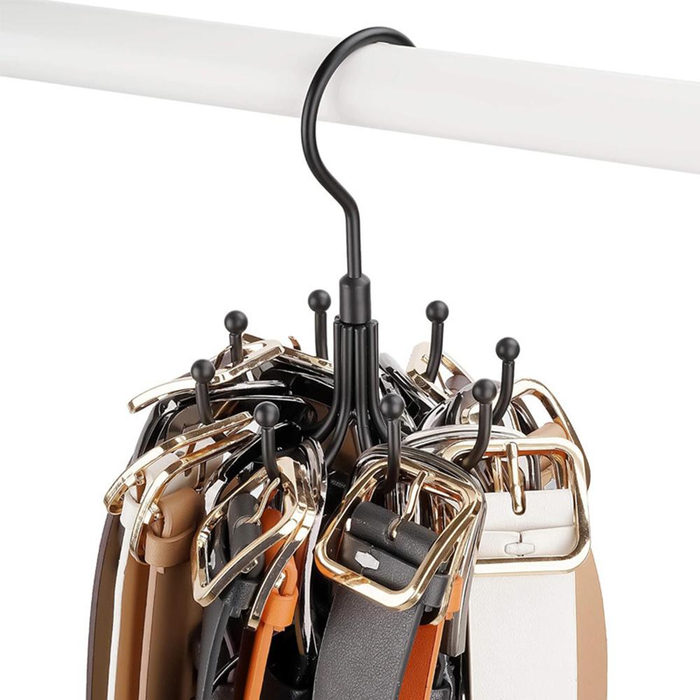 Rotatable Bra Organzier for Closet Storage Capacity Sport Bra Holder, Metal Space Saving Closet Organizers and Storage