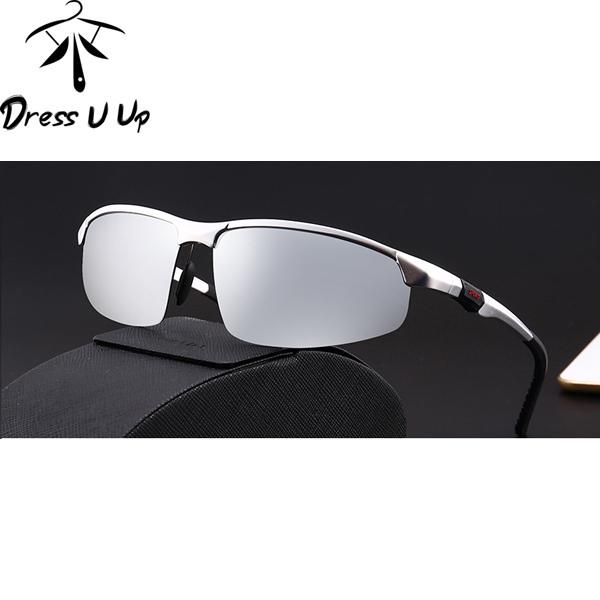 

Мужские поляризованные солнцезащитные очки серебряный