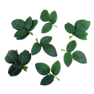 Simulation Plants Rose Leaves Green Leaves Money Fork Artificial Flowers Plant Accessories Eucalyptus Leaves Shooting Props Decoration Fake Flowers