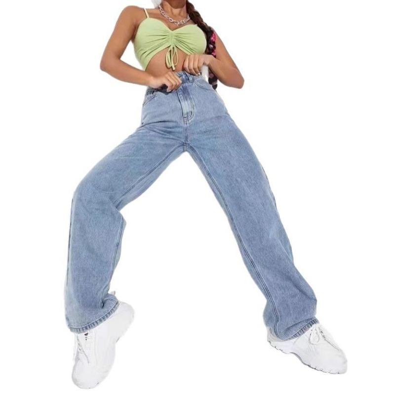 New Jeans Women's Loose Straight Ladies