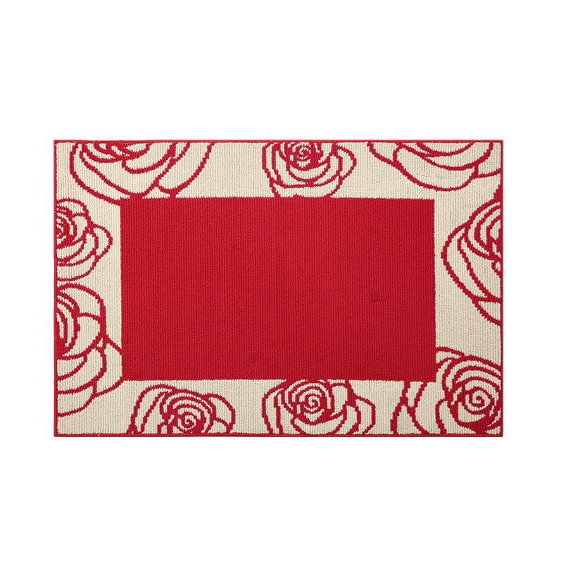 Red New Year Festive Mat Entry Door Mat Entry Door Mat Indoor Entrance Mat Housewarming Carpet