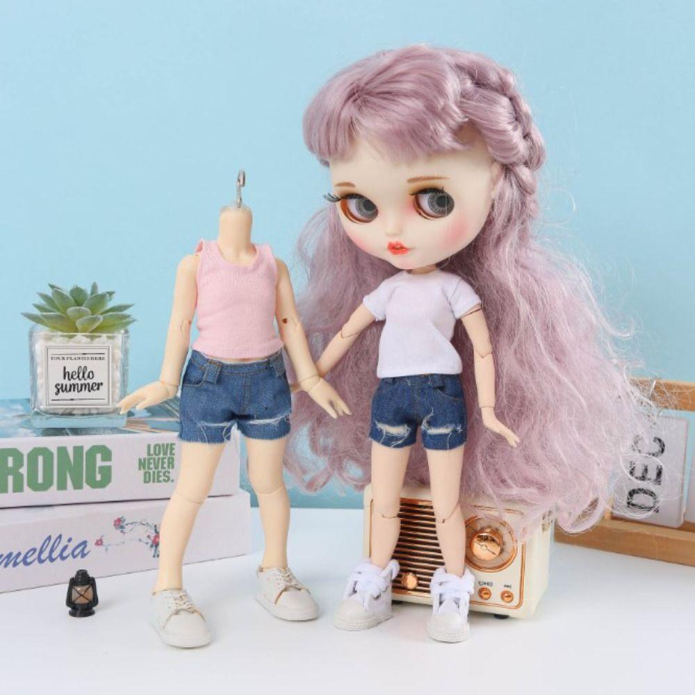 Casual Wear Cute Inner Vest Dolls Clothes for Ob24 Ob22 Dolls for Blythe Dolls for 1/6 Bjd Dolls
