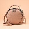 New Crocodile Leather Pattern Women's Bag Mother Bag Versatile Small Bag Shoulder Bag Messenger Bag Texture Small Bags