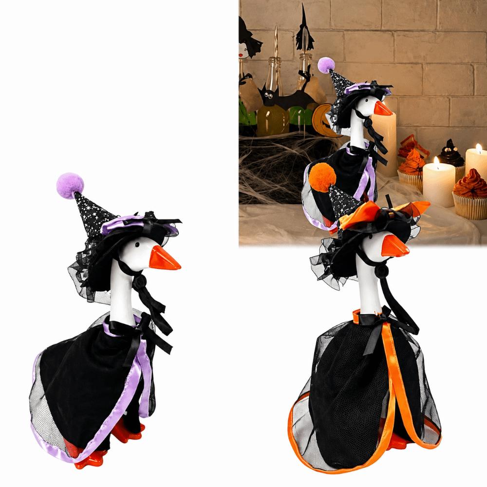 1 Set Cloak Design Mini Doll Dress-Up Witch Theme Halloween Creative Costume  Halloween Party Decor