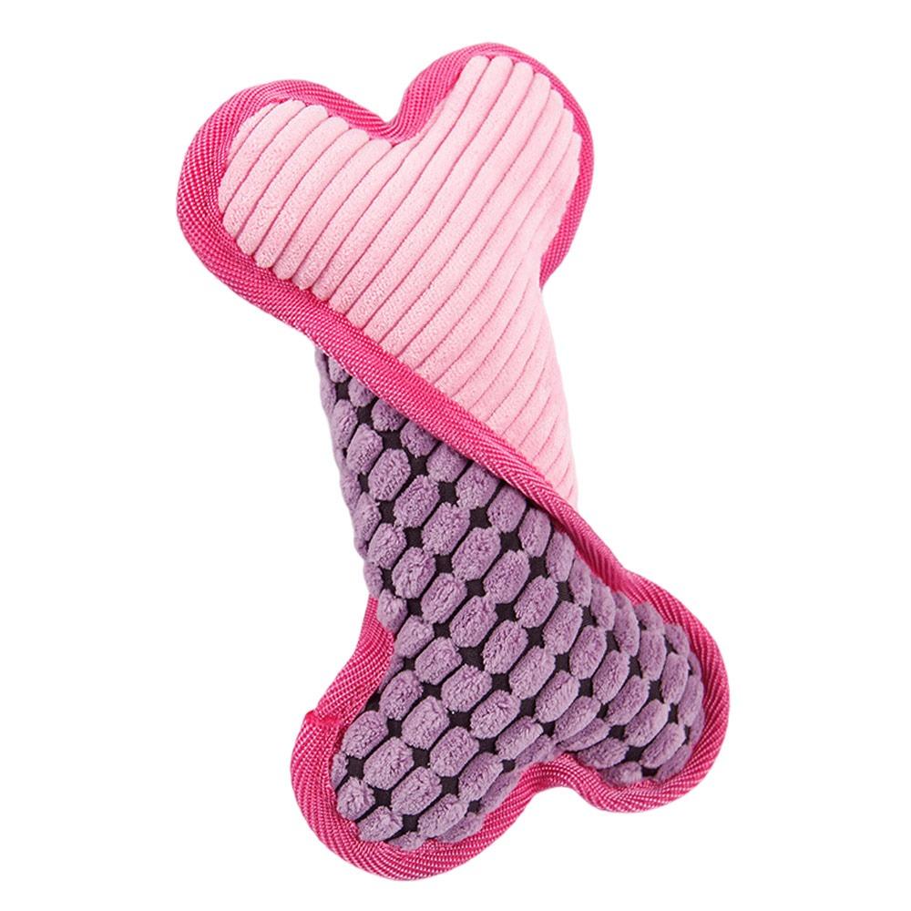 21.5cm Interactive Pet Companion Toy Tooth Cleaning Cats Toy Portable Plush Dogs Toy