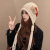 Autumn And Winter Warm Handmade Braid Knitted Hat Trend   Patch Tassel Wool Hat