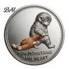 Encouragement Token Emotional Support Coin Inspirational Monkey Challenge Pocket Double?Sided Collectible for Friends Family Motivation Keepsake
