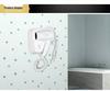 Hotel Wall-Mounted Hair Dryer for Bathroom and Toilet