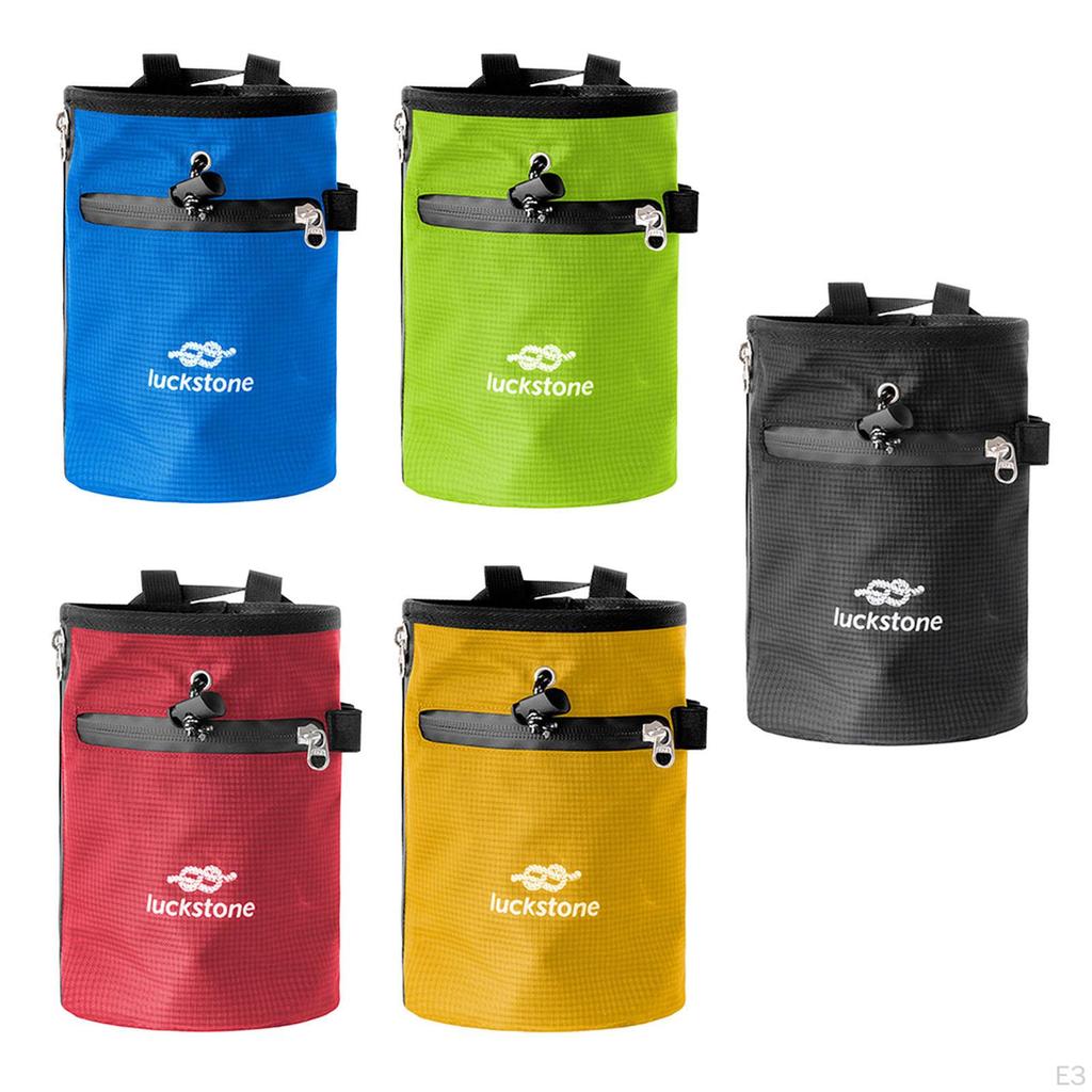 Chalk Bag for Climbing Carrier Practical Storage Pouch Waist Belt Weightlifting