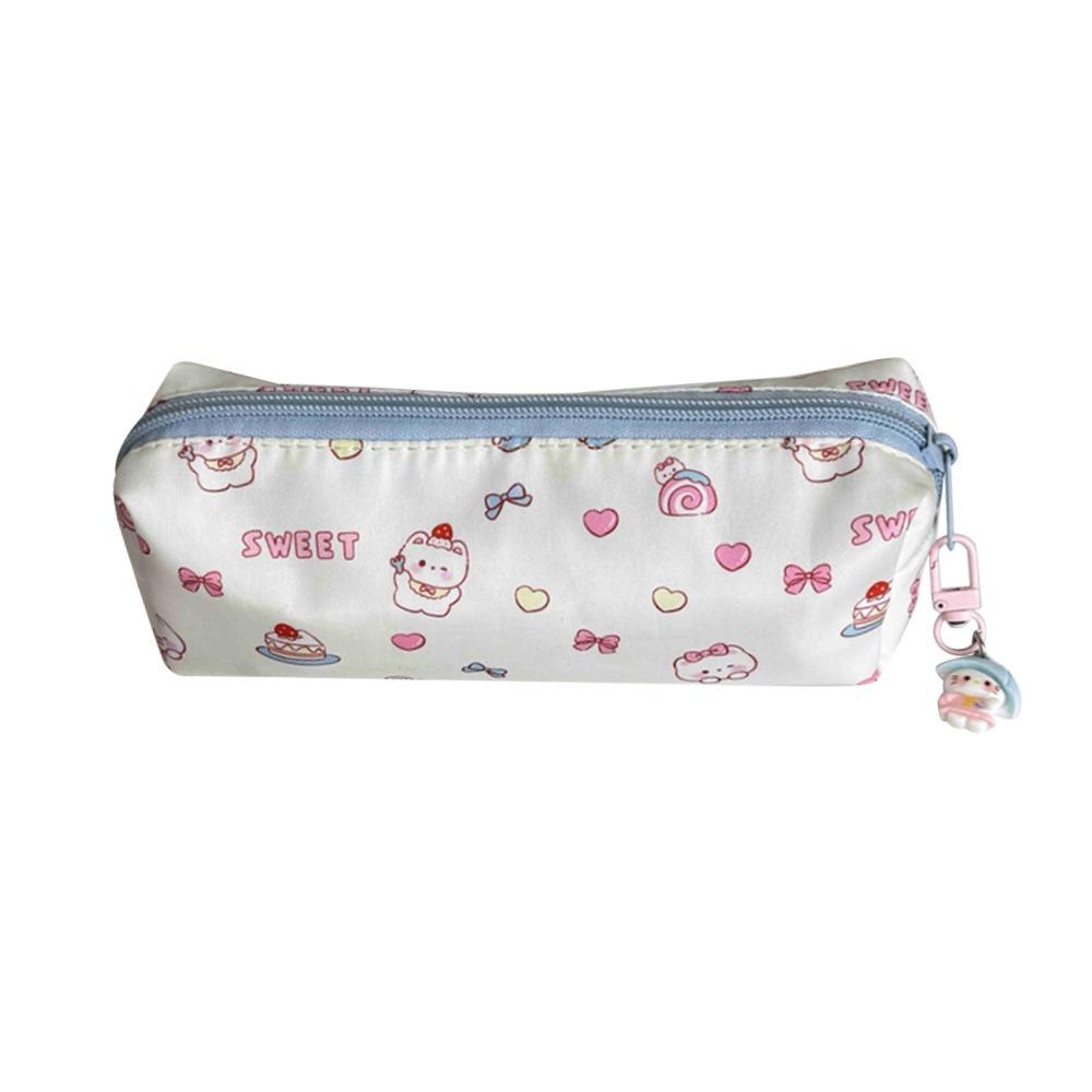 Large Capacity Stationery Storage Bag Cartoon Pen Box Fashion Pencil Case  School Office Supplies