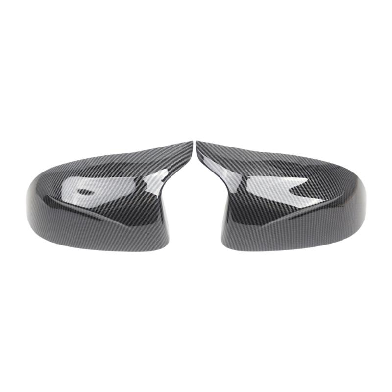 Carbon Fiber Pattern ABS Mirror Cover Strong Scratch Resistant  Mirror Housing Kit Easy to Use for G01 G02 G05 G06 G07