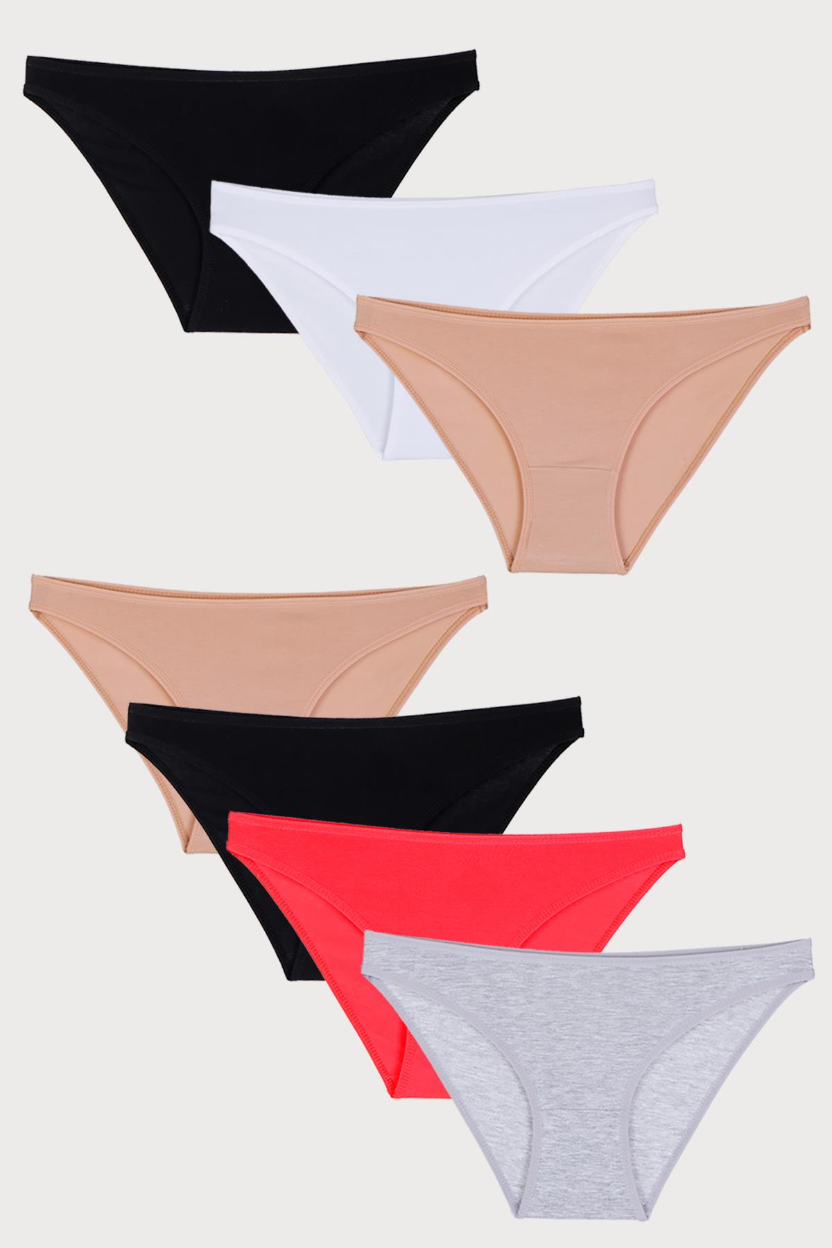 

Женские трусики, 7 шт., лайкра XXL