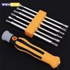 12 In 1 Screwdriver Set Magnetic Bit Cross Flat Shaped Screwdriver Head Multifunctional Precision Handheld Maintenance Tool Home