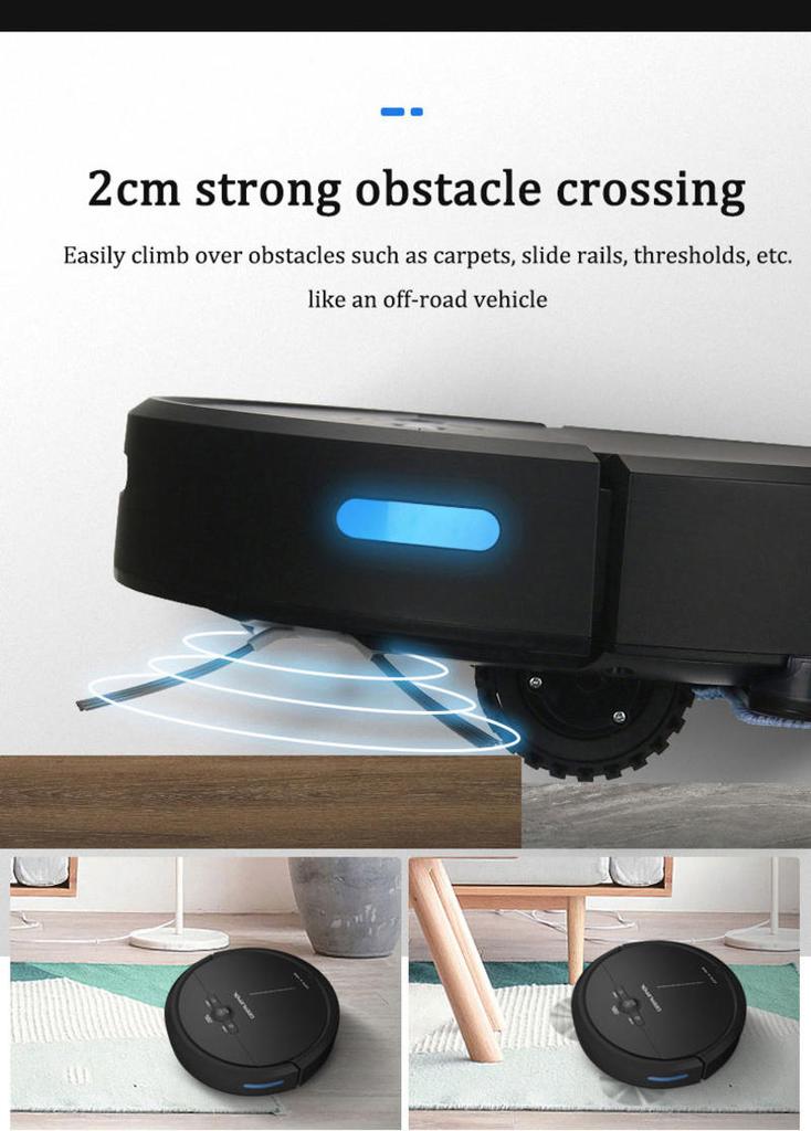 3600Pa Smart Robot Vacuum Cleaner Pilot Cleaning Wiping Wireless Vacuum Cleaner Alexa Planned Vacuum Cleaner for Home | Vacuum Cleaners