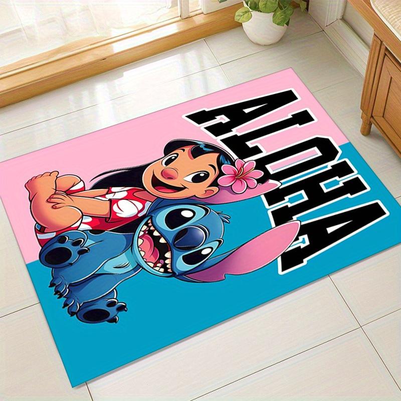 

1pc Aloha Lilo & Stitch Cartoon Character Rug Home Office Outdoor Gift Carpet Matz0414260 60cm by 90cm