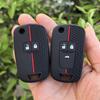 Silikonowe etui na kluczyk samochodowy 2/3 przyciski Fob Do Chevrolet Cruze Buick Opel Astra Corsa Antara Zafira Meriva Insignia Uchwyt na kluczyk