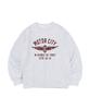 [Fleece-Lined/No Fleece-Lined] Vintage Motor City Sweatshirt (Light Gray)