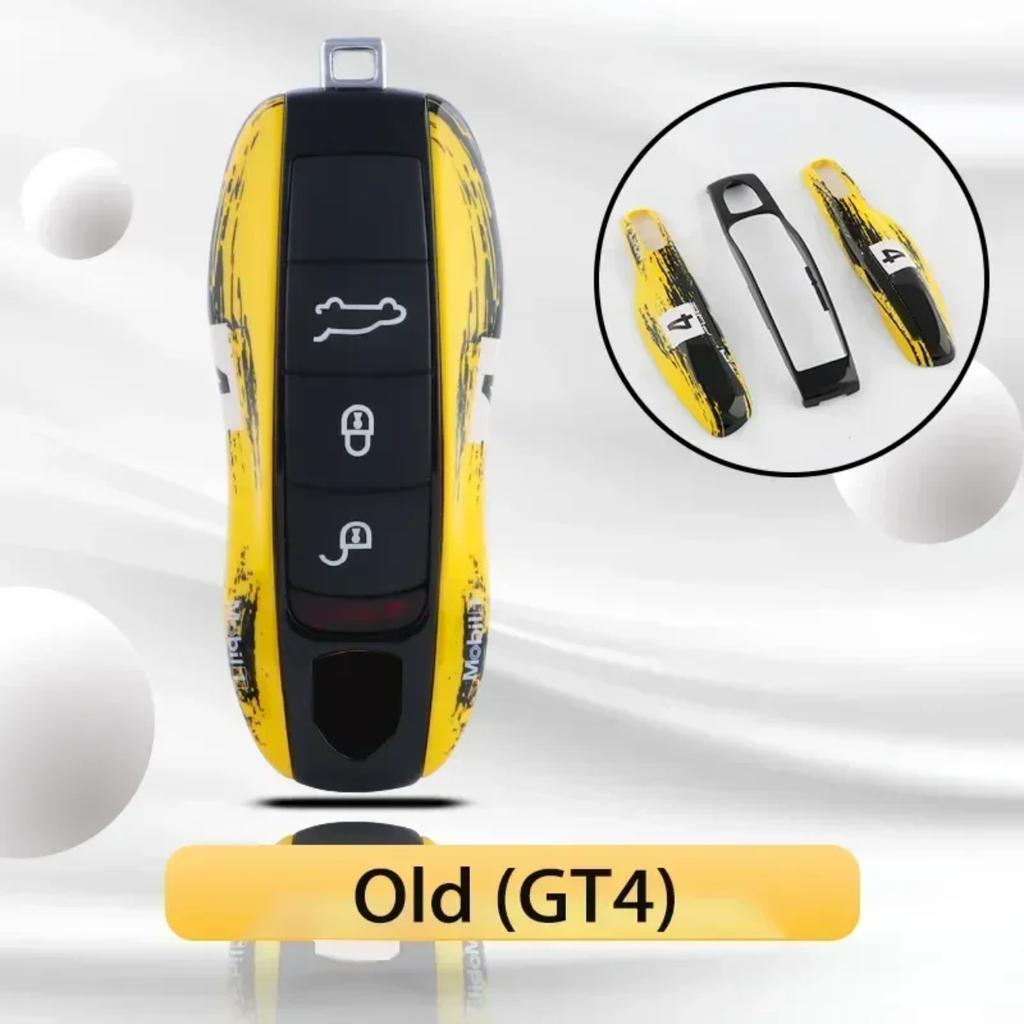 Pour Porsche Cayenne 718 MACAN Panamera 911 Macan Boxster Cayman Coque de remplacement Coque de clé de voiture à distance Couvercle de remplacement Accessoires