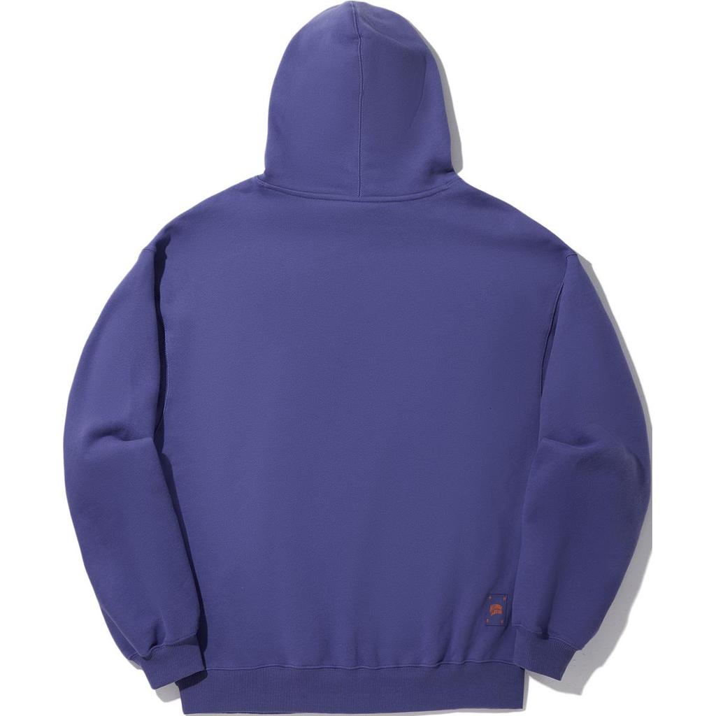 Li Ning X Billionaire Boys Club Collaboration Skateboard Series Comfortable Letter Print Loose Sweatshirt Men sweatshirt Twilight-Blue AWDUG99-5