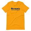 Herman's World of Sporting Goods Graphic Tee Shirt Unisex 100% Cotton T-shirt Mens Tees Top